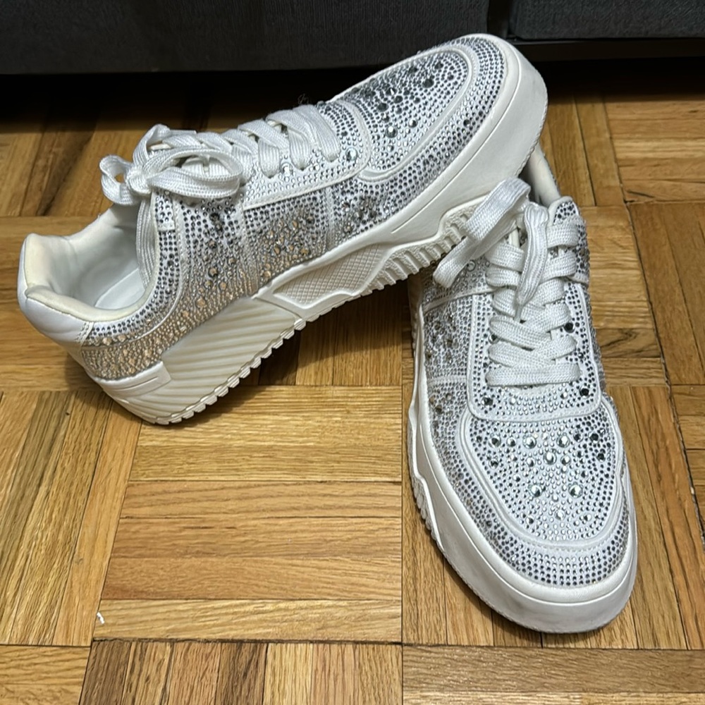 Steve Madden Rhinestone Sneakers